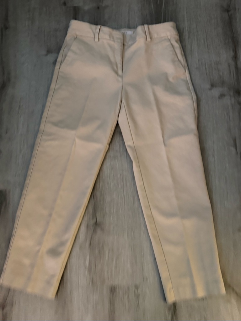 Loft The Riviera Slim Pants In Light Beige
